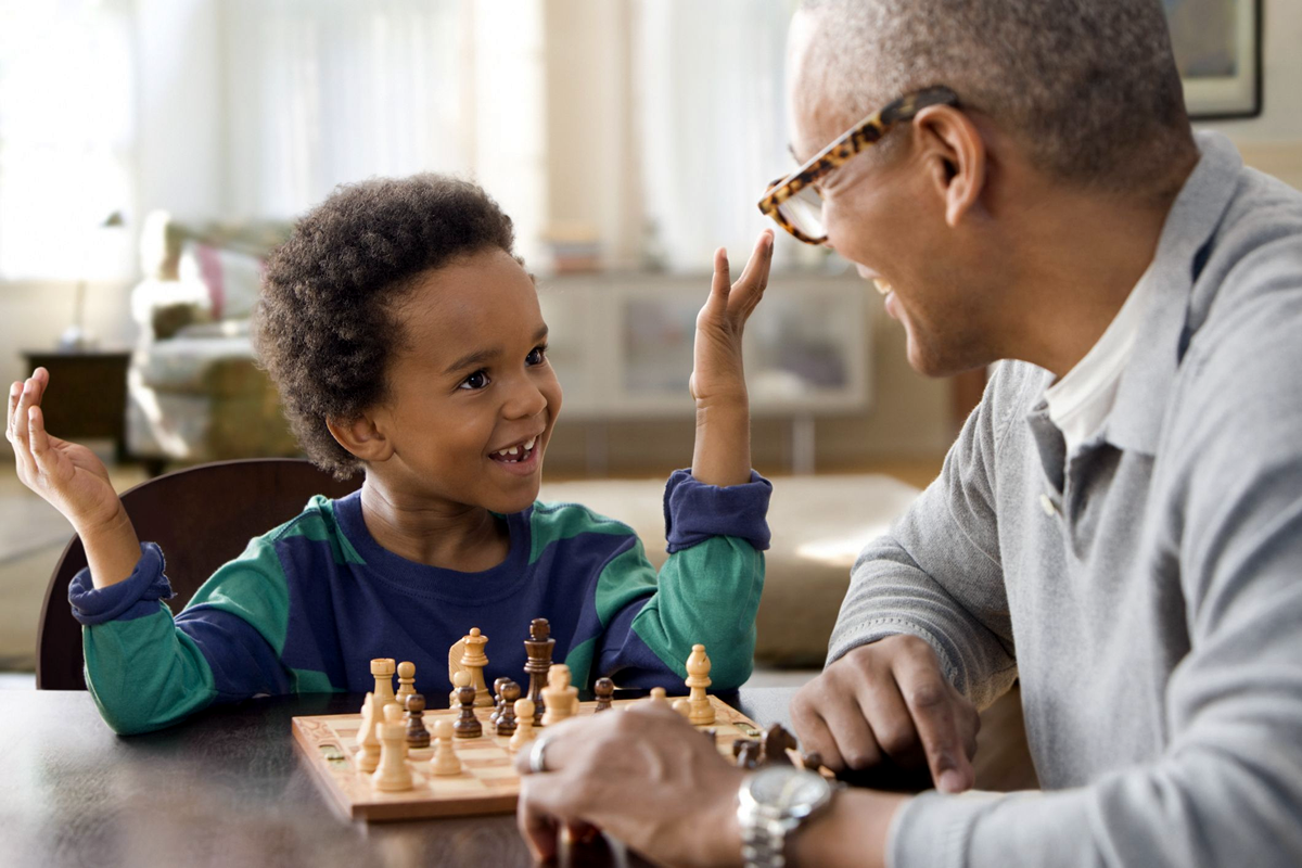 xadrez beneficio para crianças